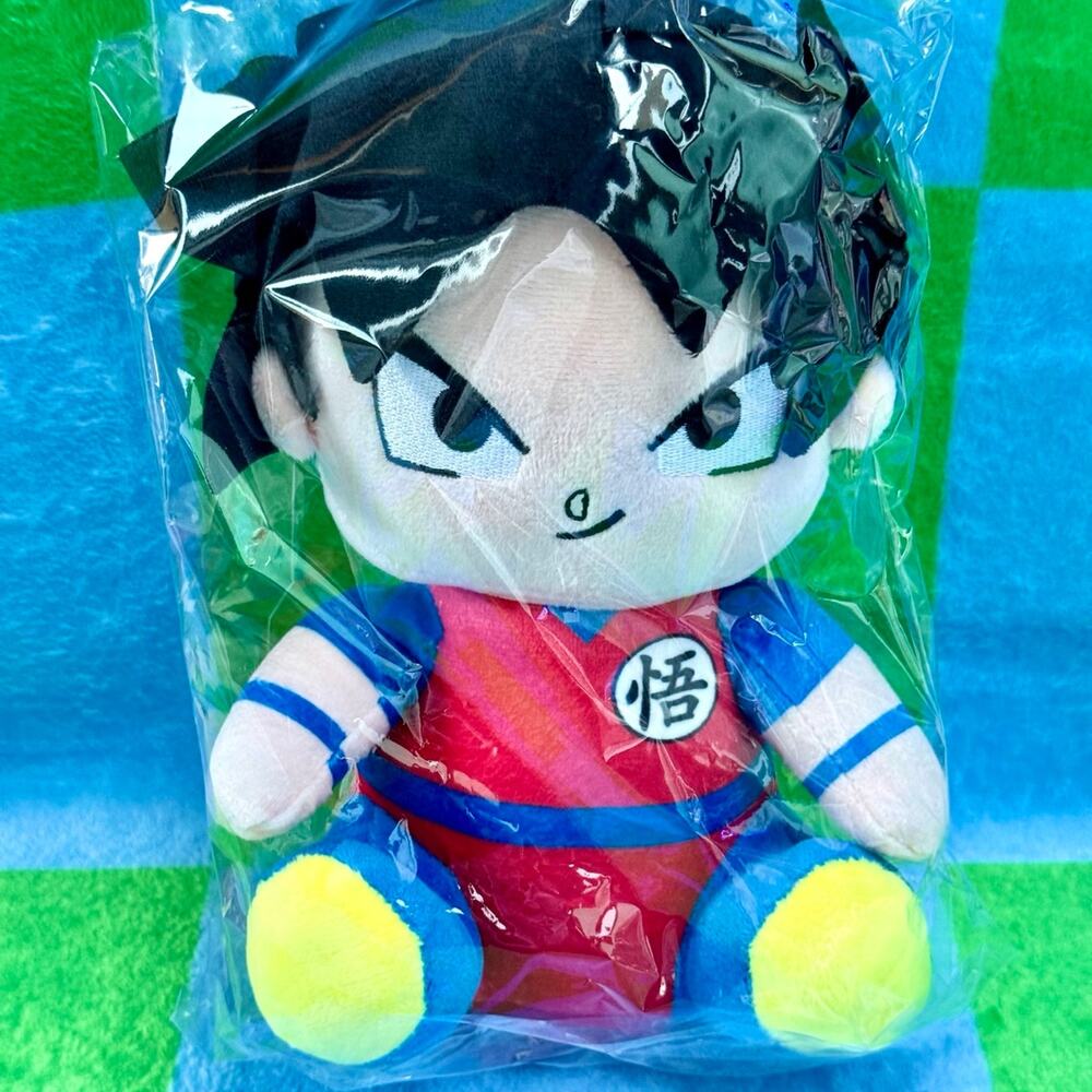 DRAGON BALL Kakarot Goku Plush SEALED Sitting Pose